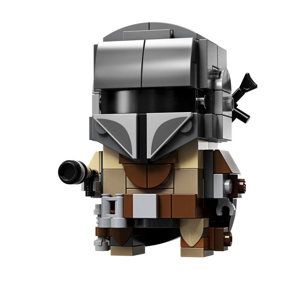 LEGO BrickHeadz Star Wars The Mandalorian & Child 75317 Building Kit 295 Pieces - Picture 3 of 12